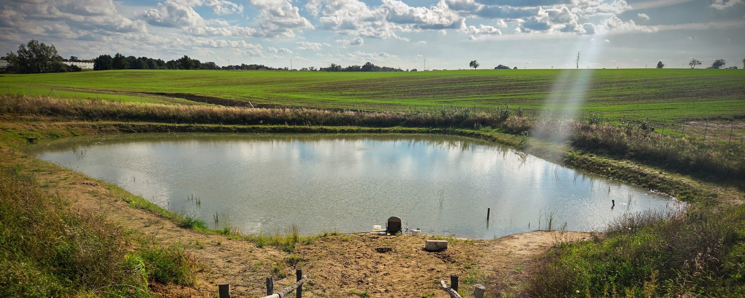 Ranczo nad Stawem – staw rybny w Trzęsaczu